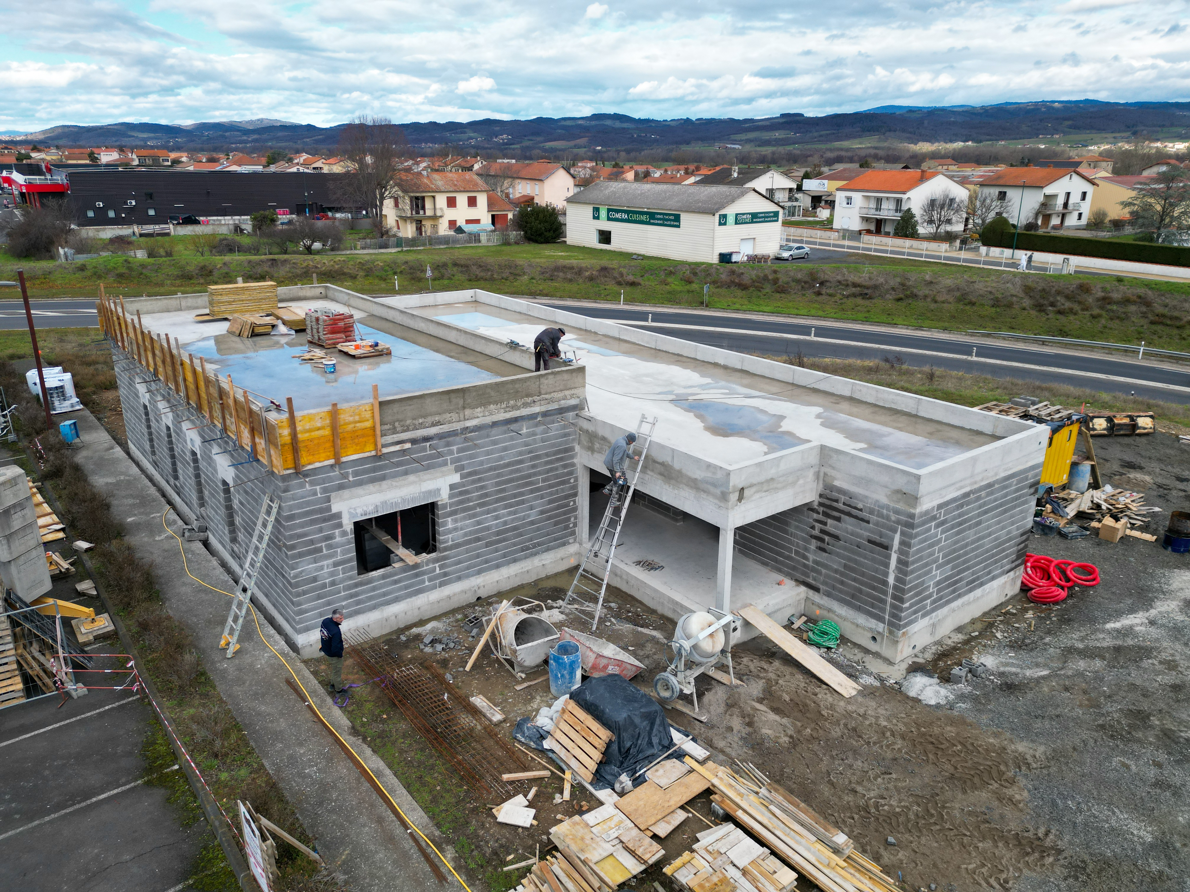 Chantier Pôle santé 