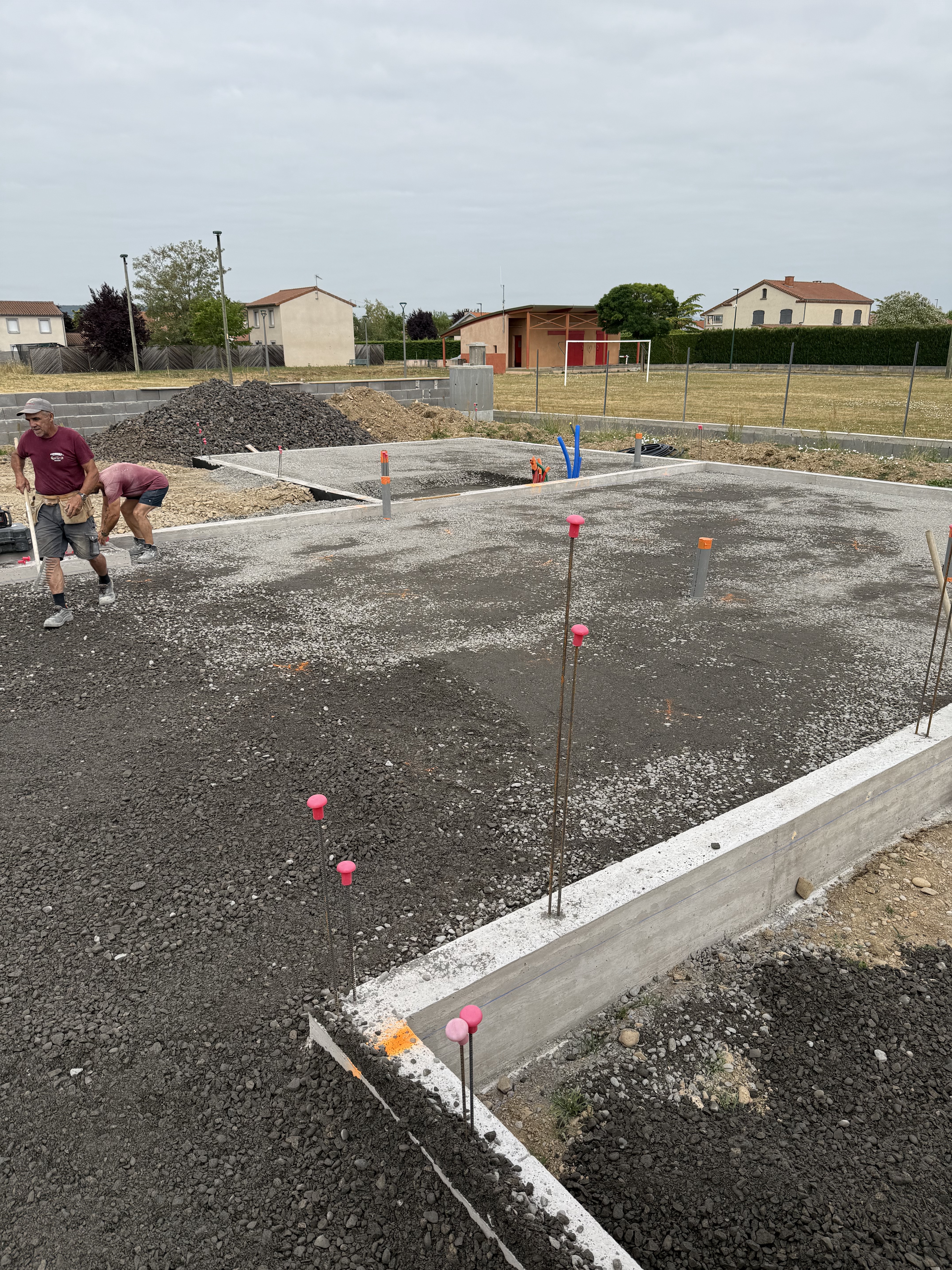 Construction d'une habitation