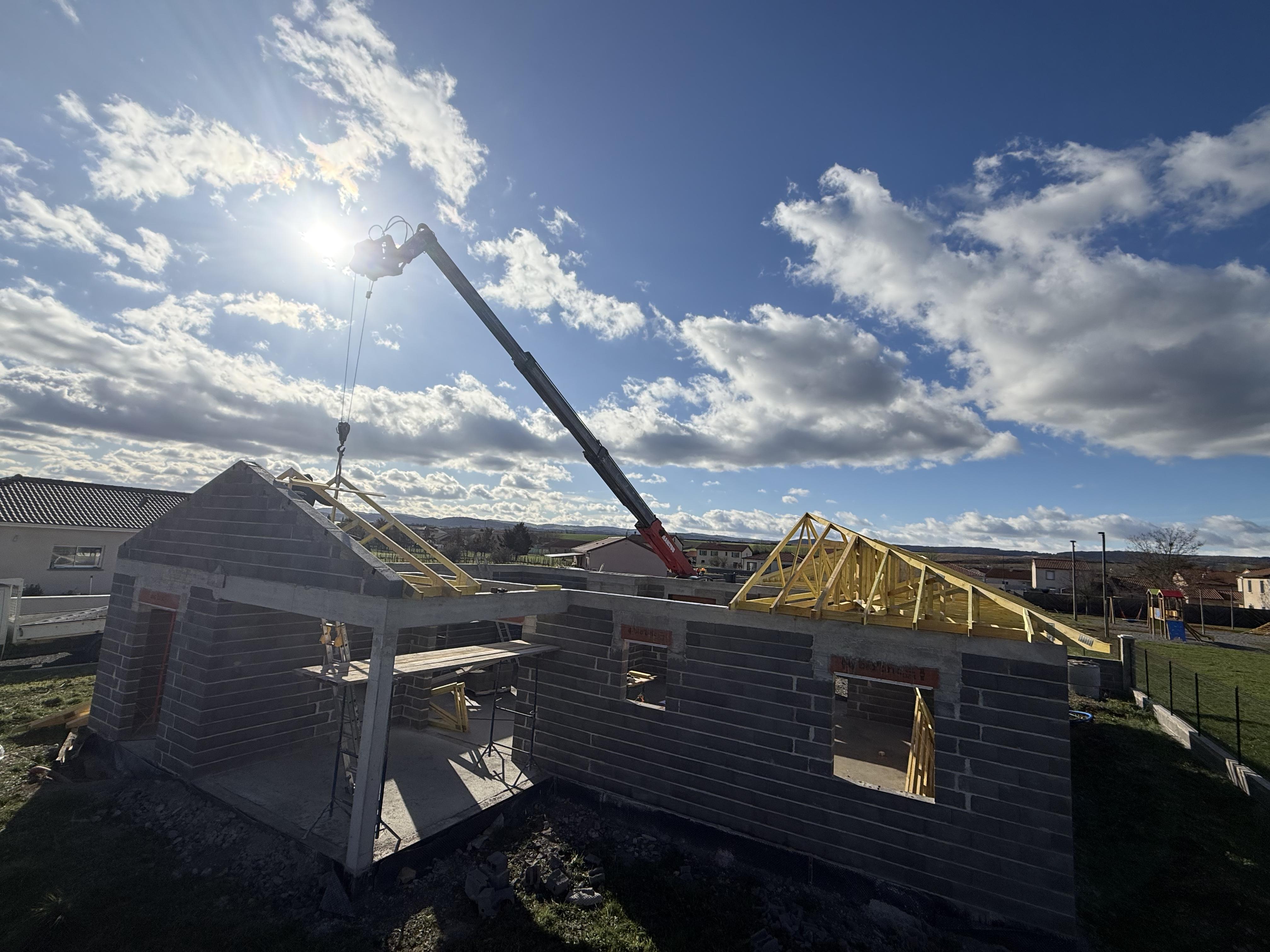Construction d'une habitation